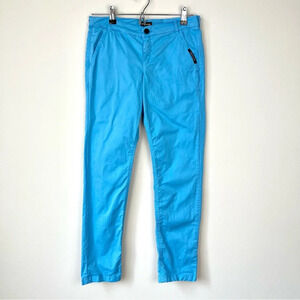 Vintage Roberto Cavalli Cropped Capri Pants Blue